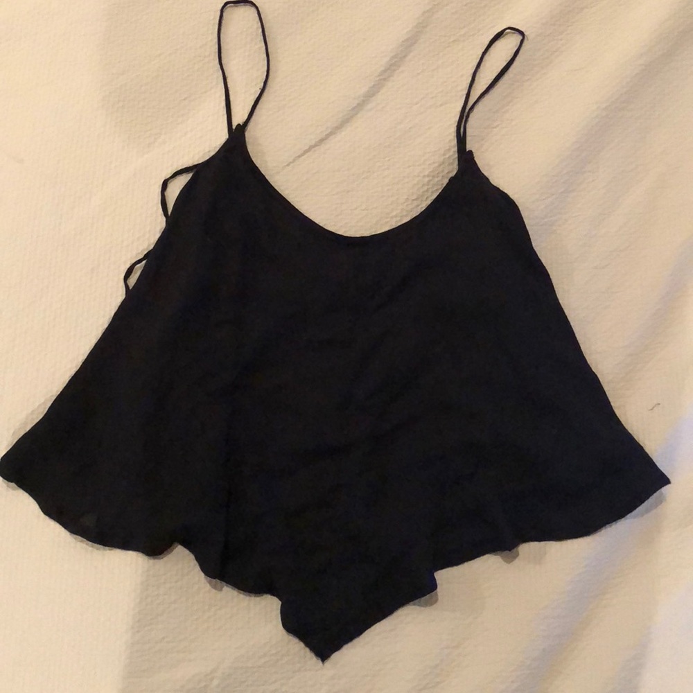 Cute navy tank